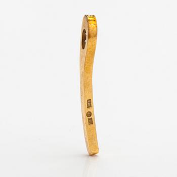 Riipus, 18K kultaa ja timantteja n. 0.34 ct yht. Heribert Engelbert, Tukholma.