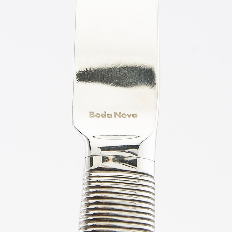 Signe Persson-Melin, bestick, 18 dlr, "Signum" Boda Nova sent 1900-tal.