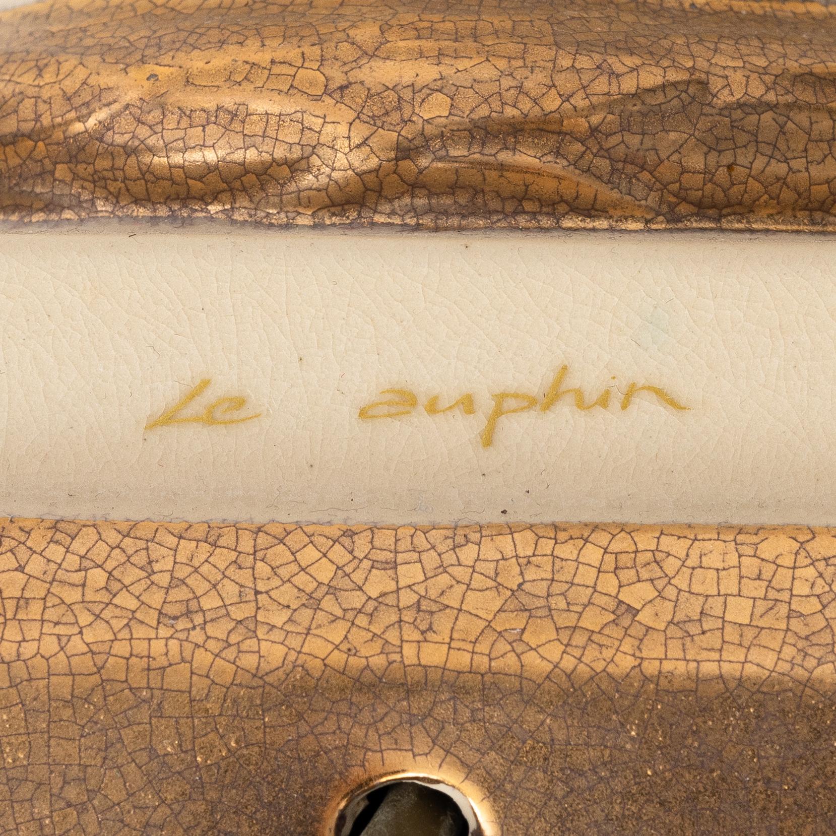 Table lamps, a pair, Maison le Dauphin, France.