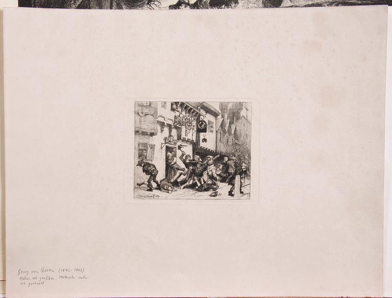 PARTI GRAFIK OCH TECKNINGAR.