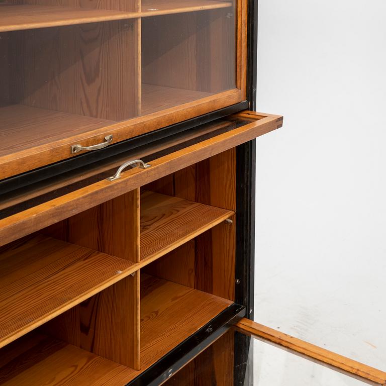 A birch cabinet first half of the 20th century.