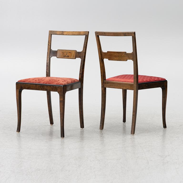 Stolar, 10 st, Swedish Grace, 1920-tal.