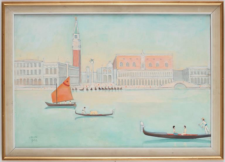 Einar Jolin, View over the Doge's Palace (Palazzo Ducale), Venice.