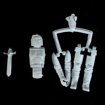 STAR WARS, Star Destroyer Commander, proof card, Revenge of the Jedi, Kenner, 1983.