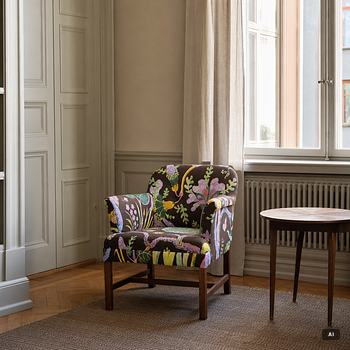 Josef Frank, Armchair, model 930, Firma Svenskt Tenn, OH Sjögren, 2023.