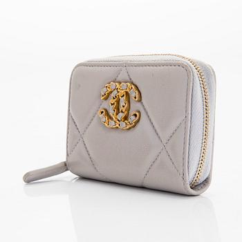 Chanel, A "19 O-coin purse" wallet.