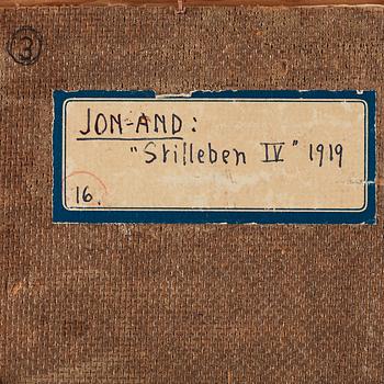 John Jon-And, "Stilleben IV".