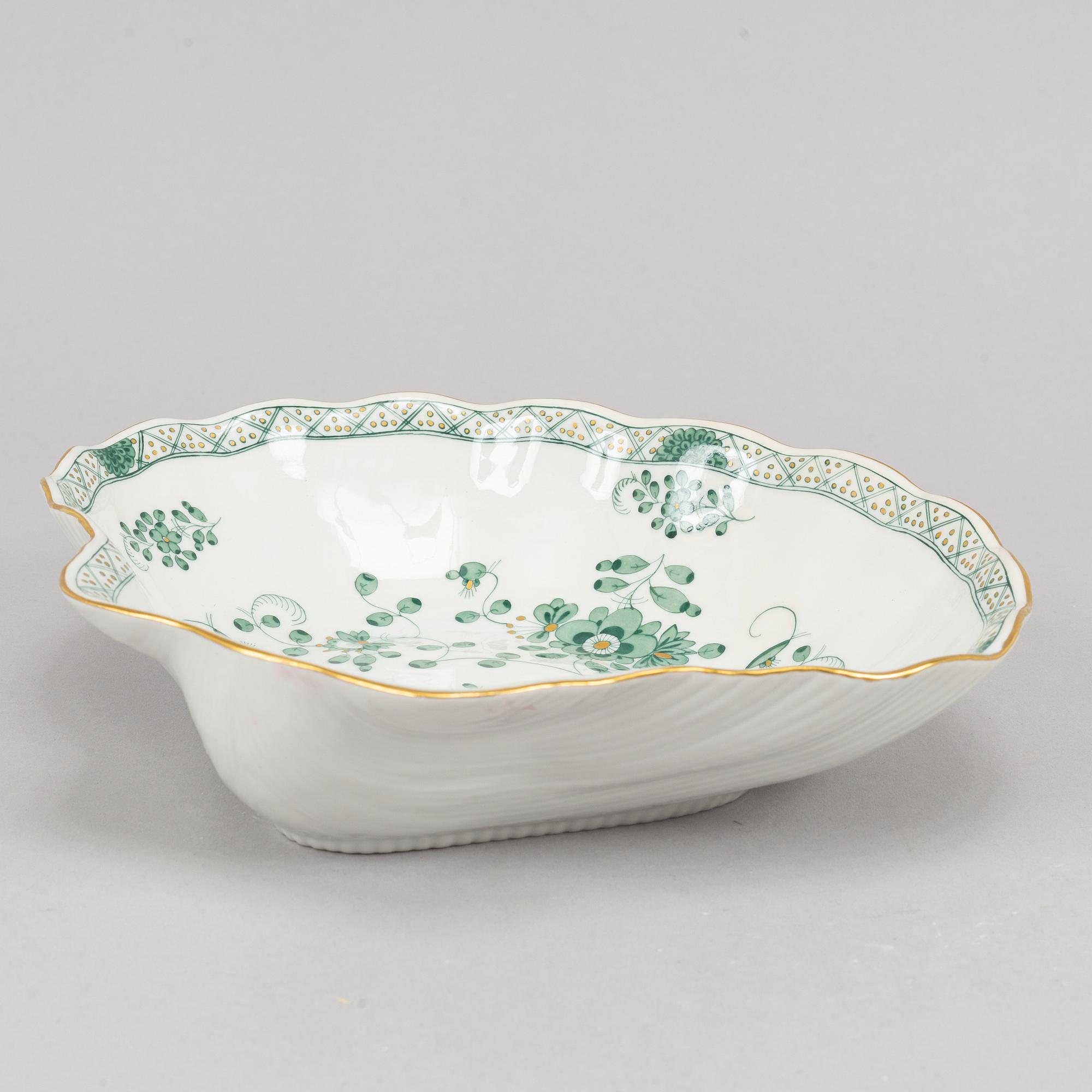 38 pieces, porcelain, Meissen, 1900's.