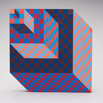 VICTOR VASARELY, "FELHOE".