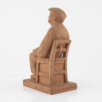 Liss Eriksson, sculpture, terracotta. Signed, dated and numbered. Height 29.5 cm.