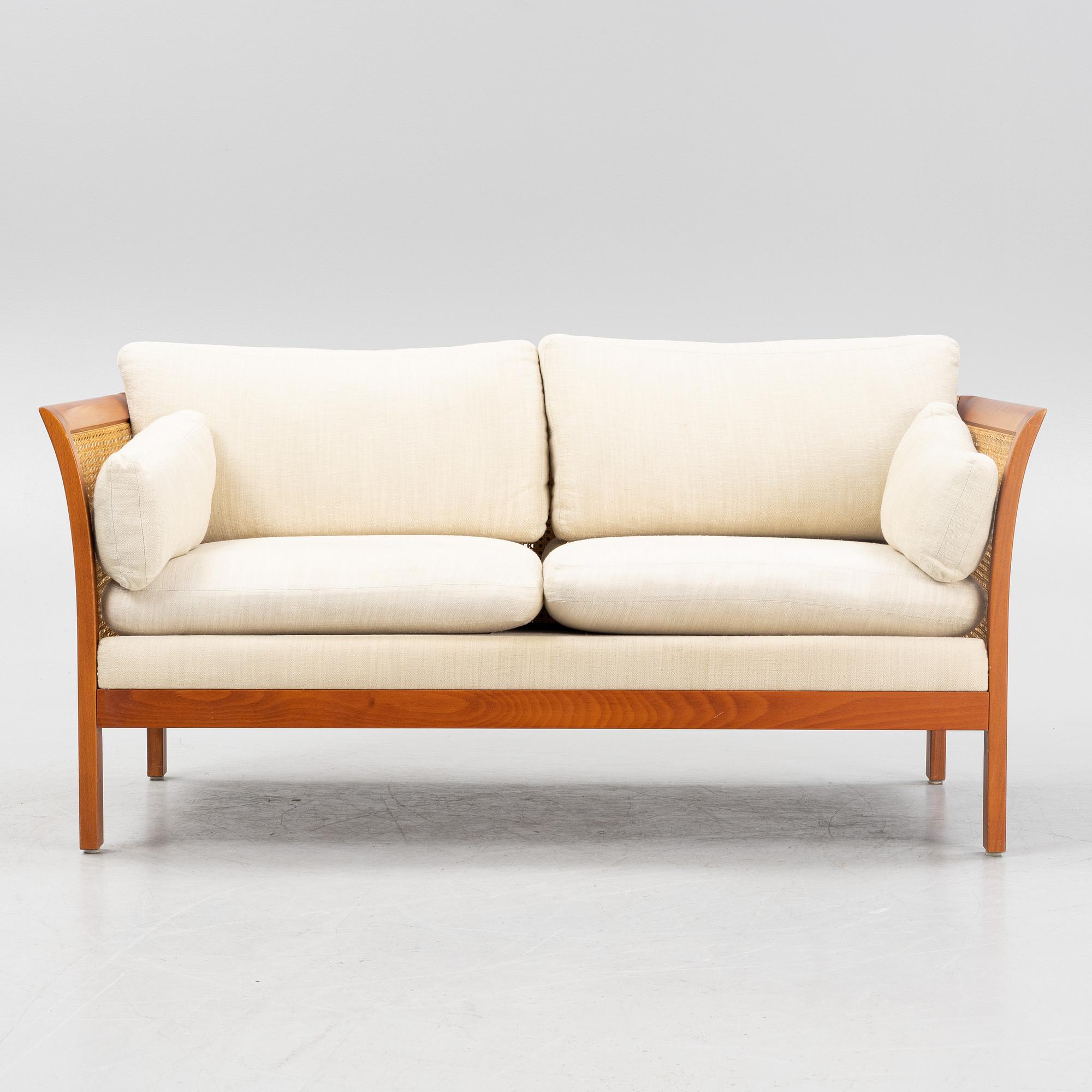 Arne Norell, soffa, "Rotang", Norells möbler, 1900-talets slut.