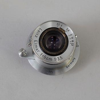 Hektor f=13.5 cm 1:4.5, Elmar f=5 cm 1:3,5, Canon 50mm f:1.8 from Germany and Japan.