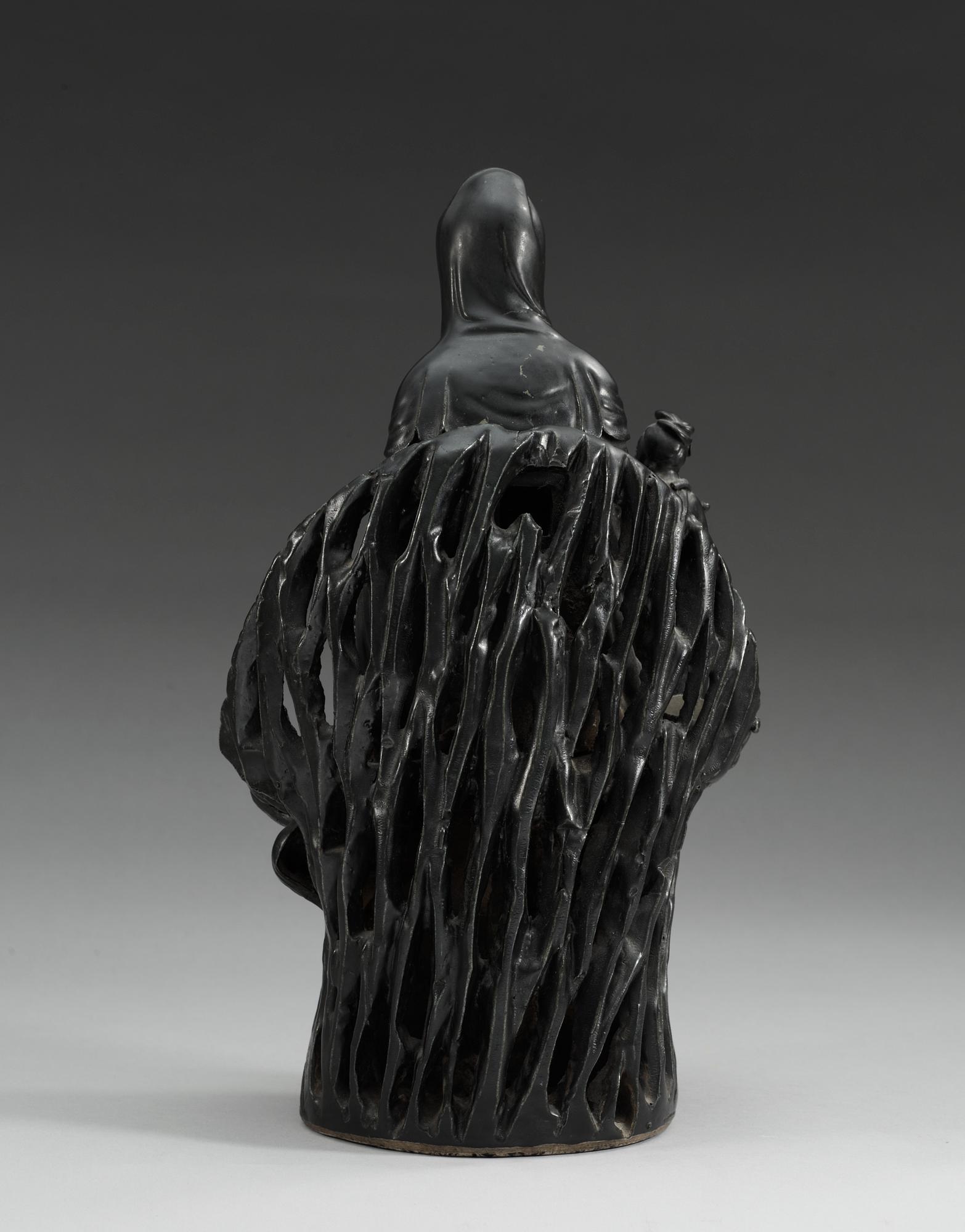 FIGURIN, porslin. Qing dynastin.