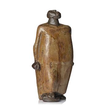 140. Åke Holm, a stoneware sculpture, "Mose trampar på lagtavlorna" (Moses Shatters the Tablets), Höganäs, 1950s.