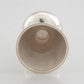 Bengt Liljedahl, a sterling silver candle stick, Stockholm, Sweden, the year 2000.