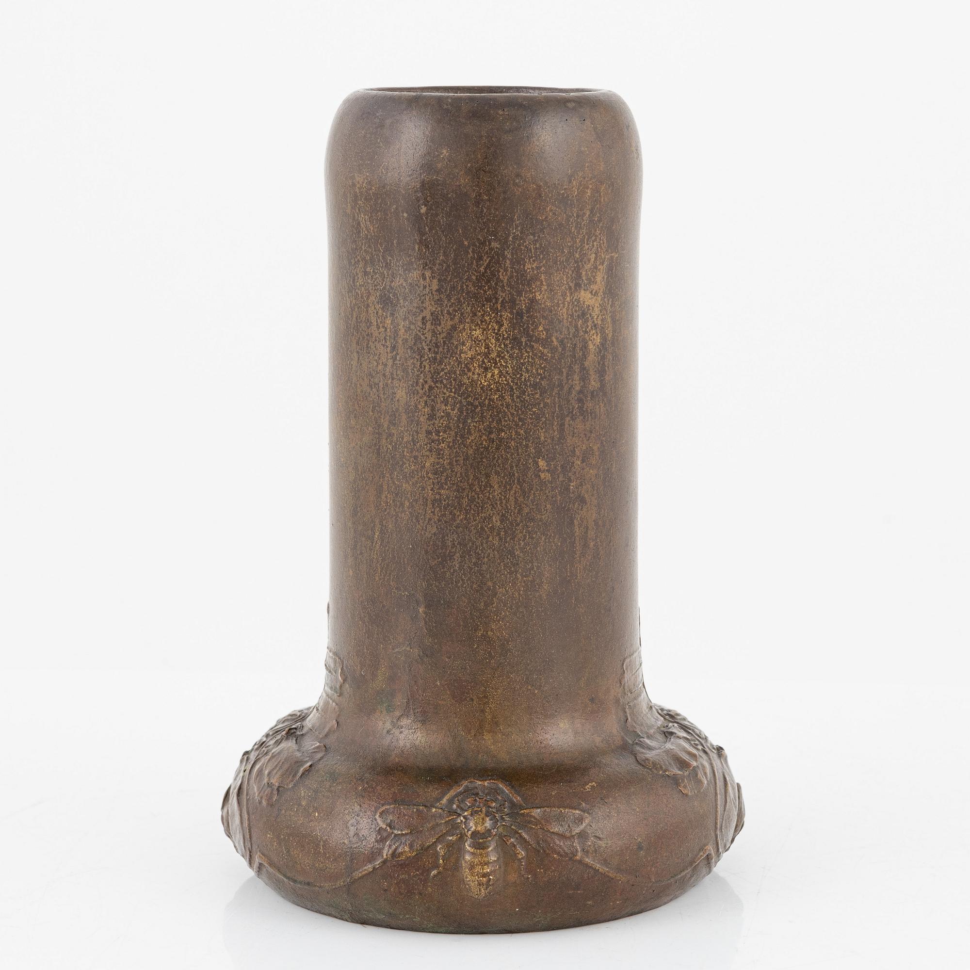 Hugo Elmqvist, an Art Nouveau vase, Stockholm, early 20th Century.