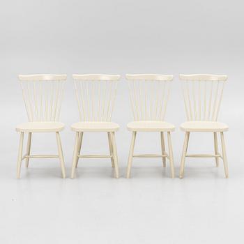 Four chairs, from Stockaryd, dated -79.