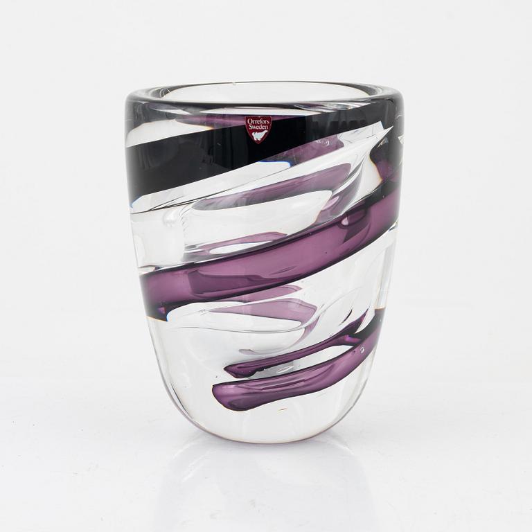 Lars Hellsten, a vase, Orrefors.