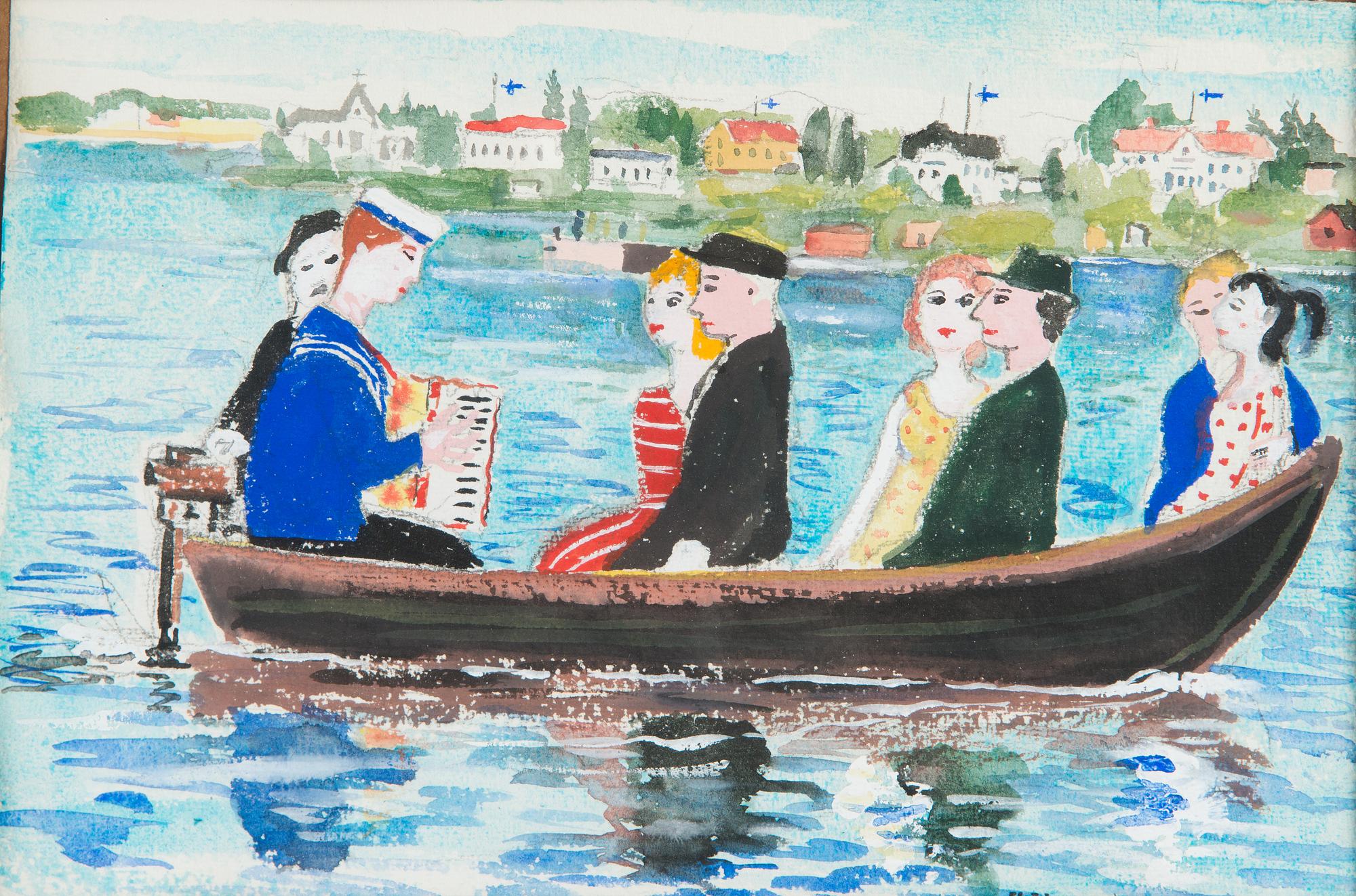 Håkan Brunberg, Veneseurue.