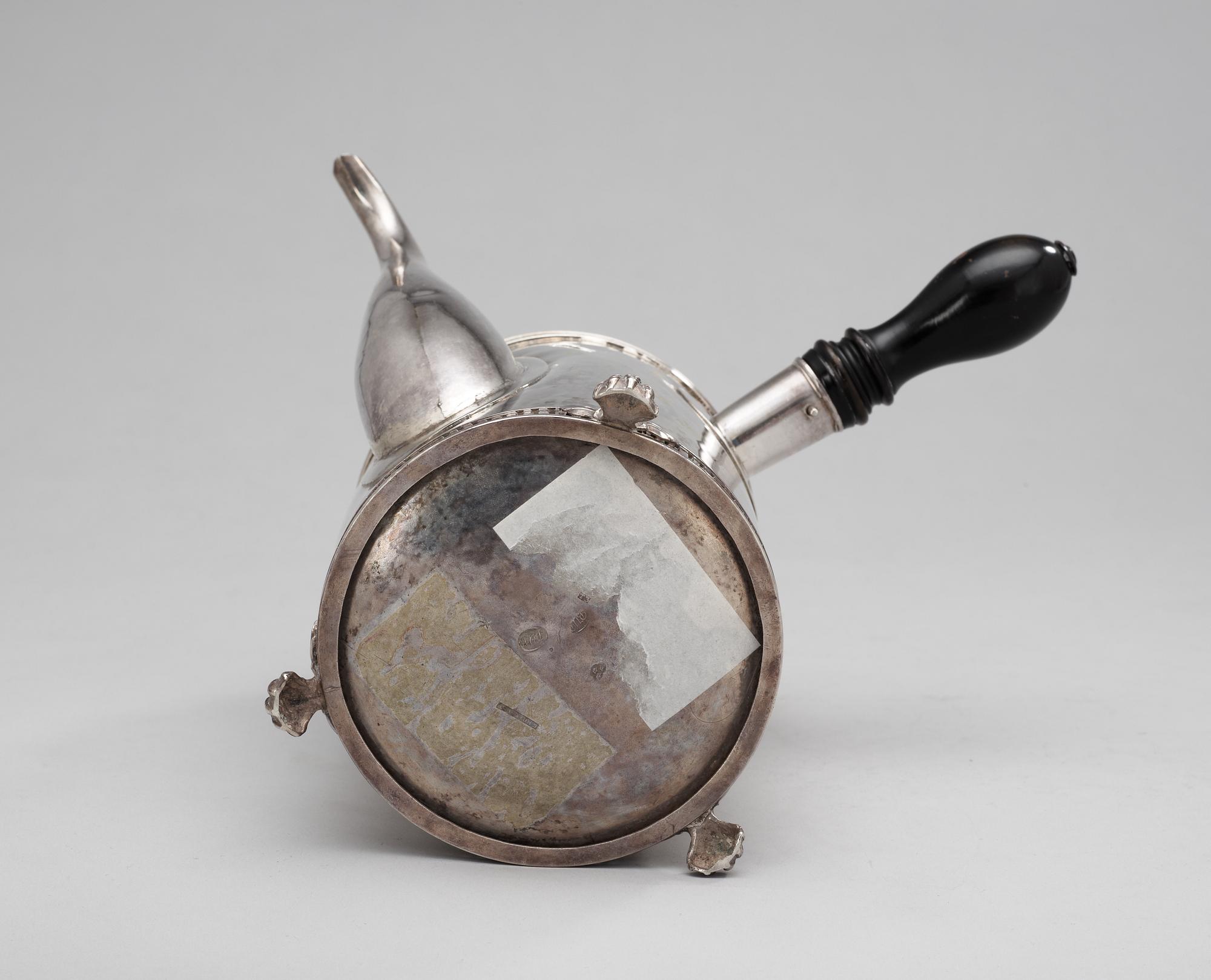 KAFFEKANNA, silver. G.Hofstedt, Örebro 1825.
