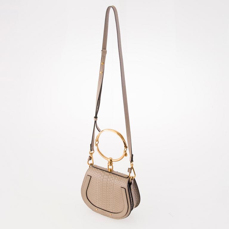 CHLOÉ Nile Bracelet Python Bag.