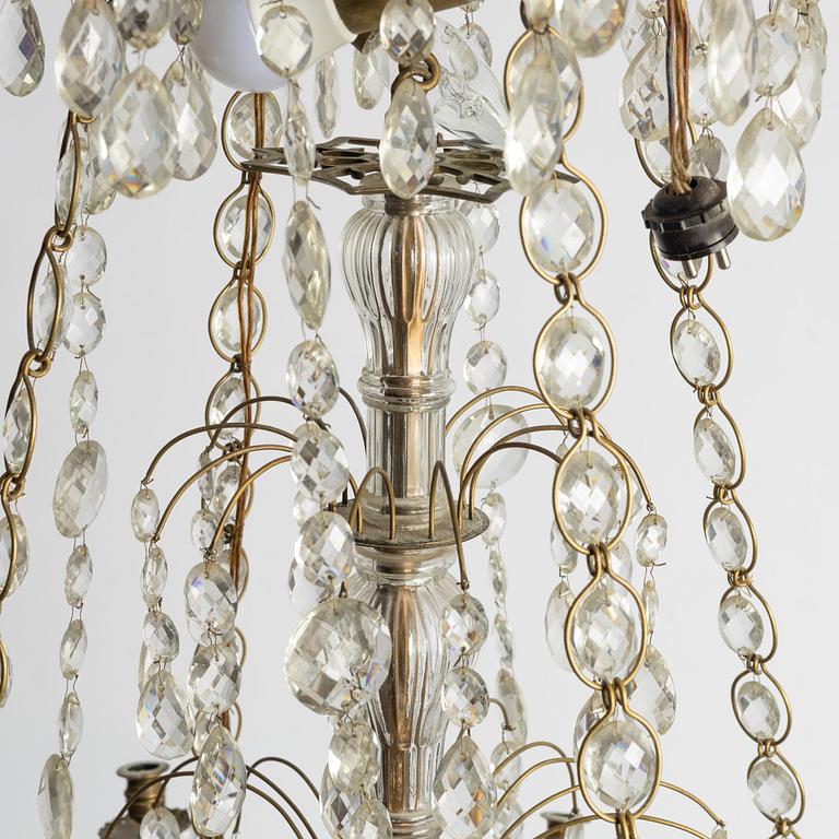 Chandelier, second half of the 19th century.