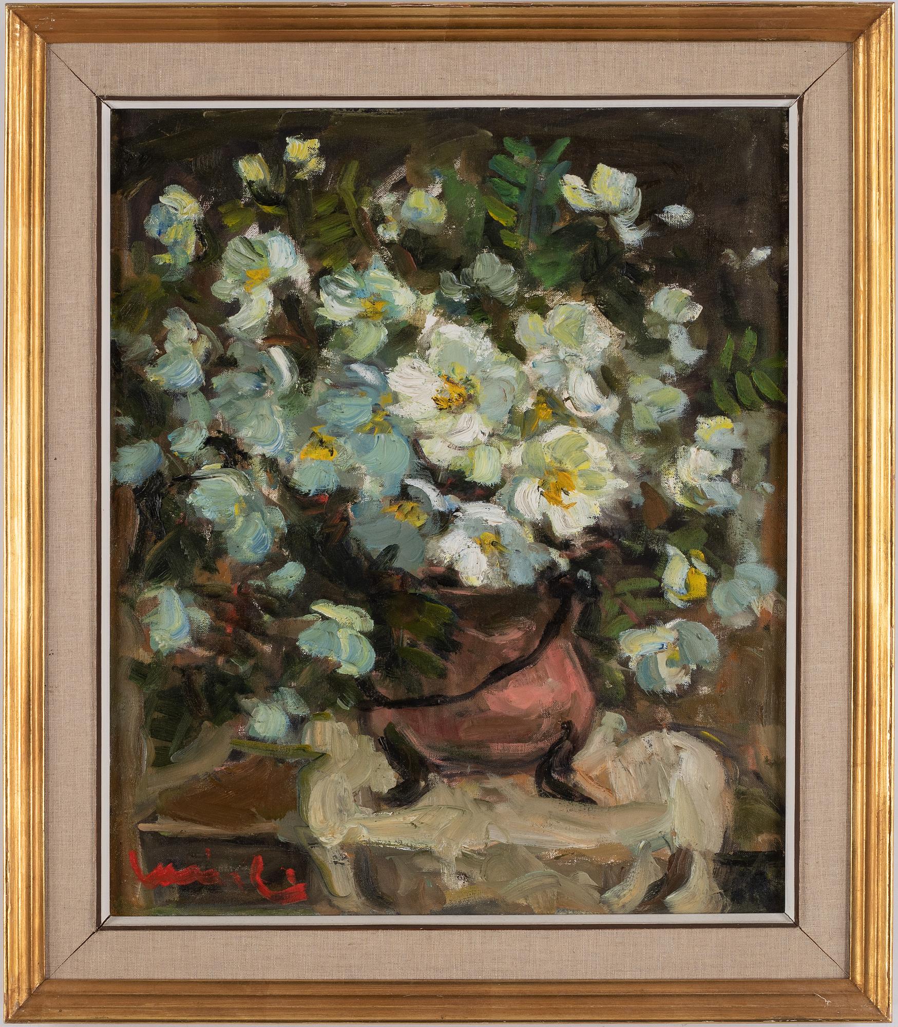 OLAVI LAINE, oil on canvas, signed.