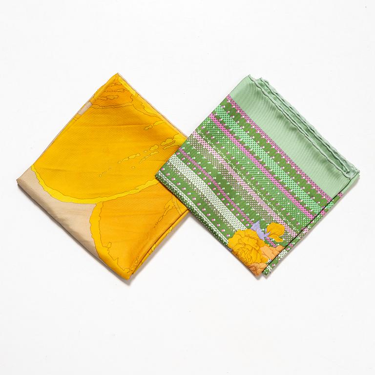 Christian Dior, scarves, 2 pcs, vintage.