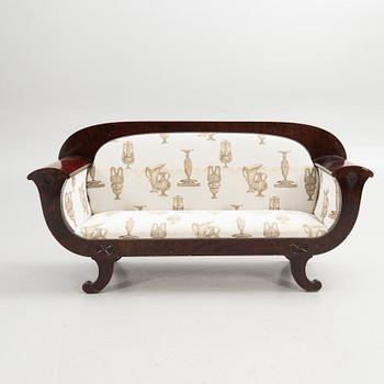 Sofa, Empire style, early 20th century.
