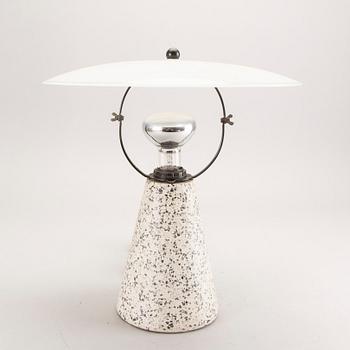 An IKEA 1990s terrazzo table lamp.