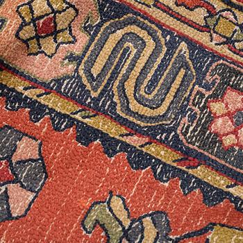 Rug, semi-antique Vorwek, ca 206 x 113 cm.