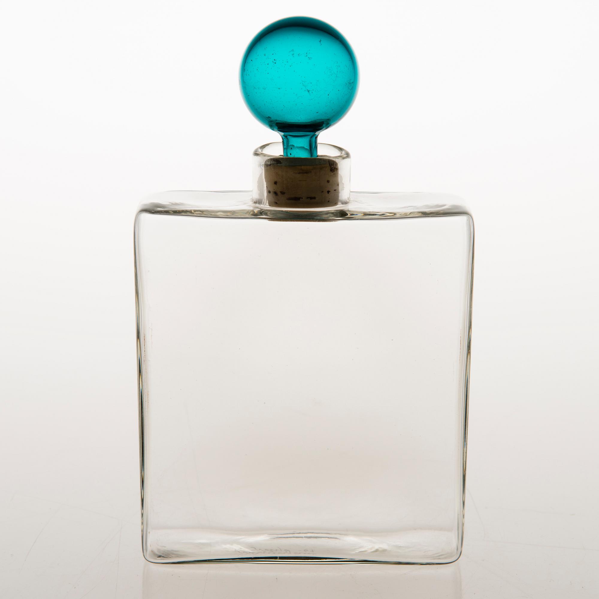 KAJ FRANCK, a bottel signed K. Franck Nuutajärvi Notsjö -61.