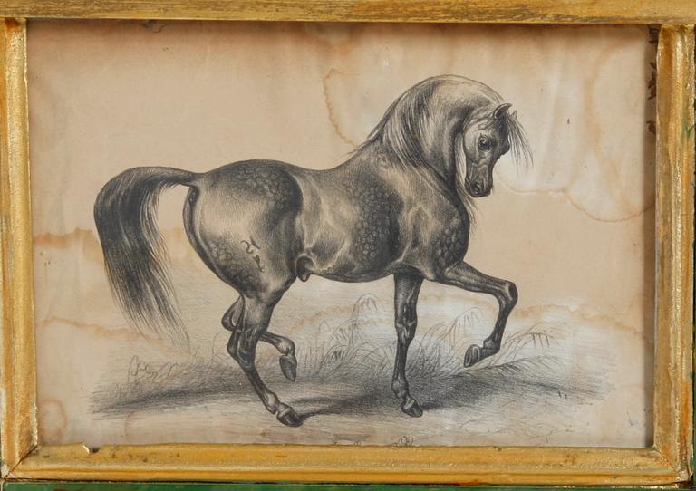 SPEGEL, s k glasmästarspegel, 1800-tal.