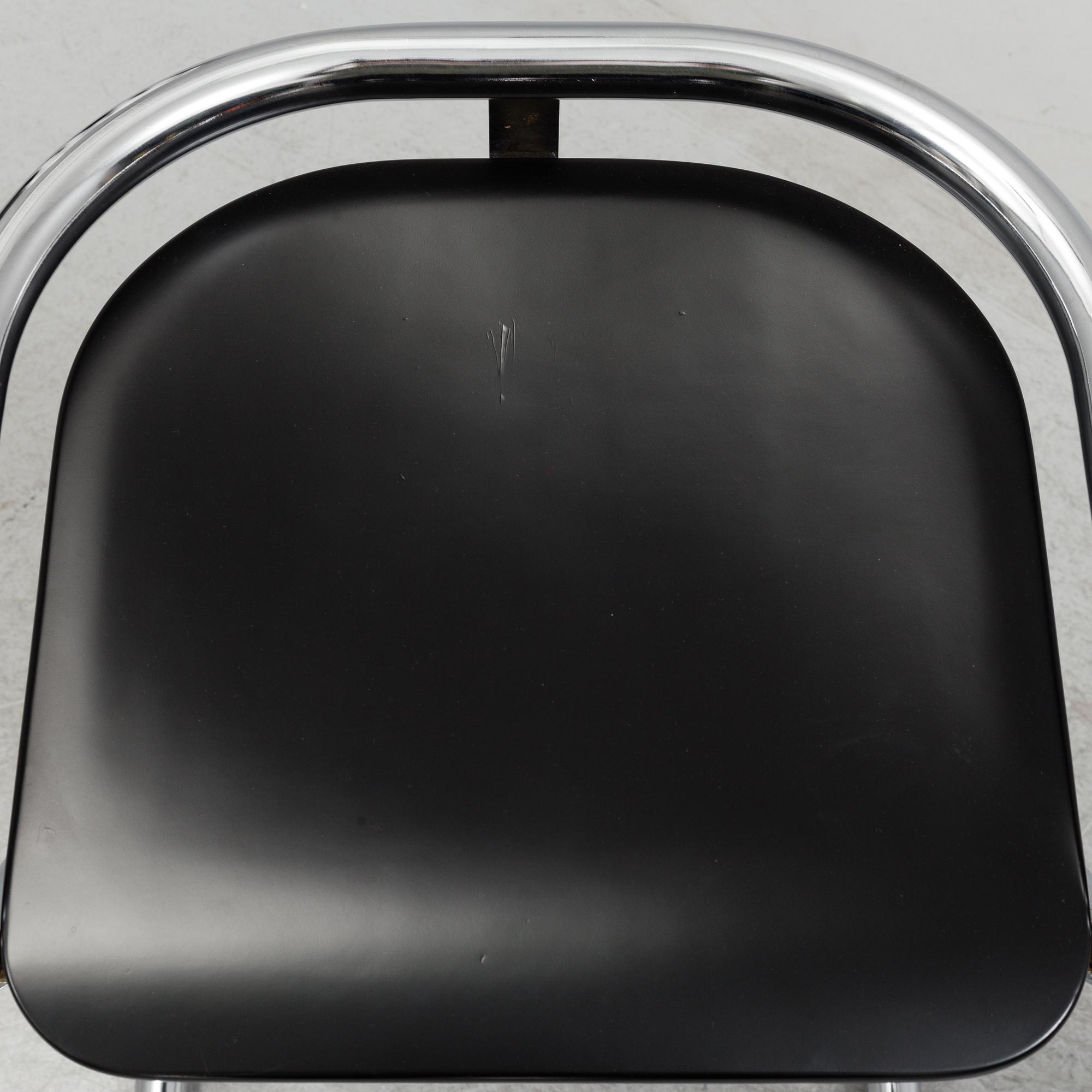 BARSTOLAR, 6 st, "S70-3", Börge Lindau och Bo Lindekrantz, Lammhults.