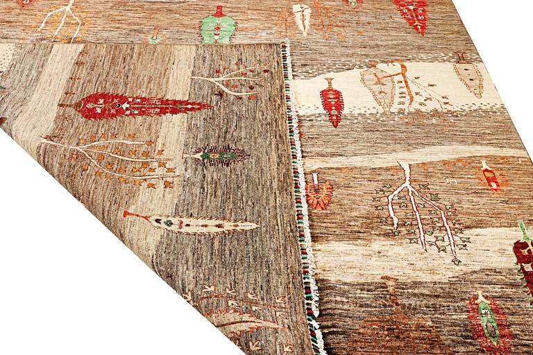 A Khorjin carpet, c. 306 x 258 cm.