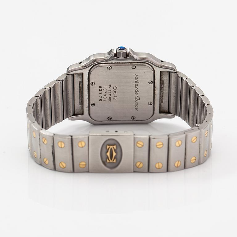 Cartier, Santos, wristwatch, 29 mm.