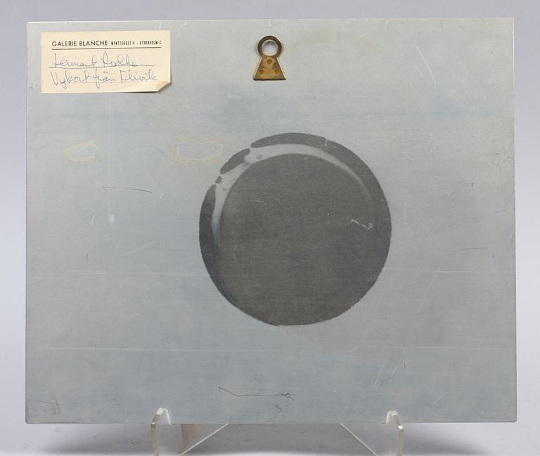 RODHE, LENNART. Olja på duk. Sign.