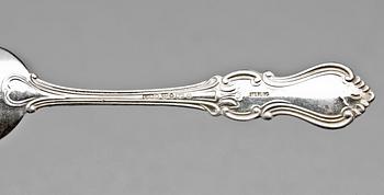 PARTI SKEDAR, silver, b.la. Lisa Andersson, Östersund (1949-). totalvikt 693 g.