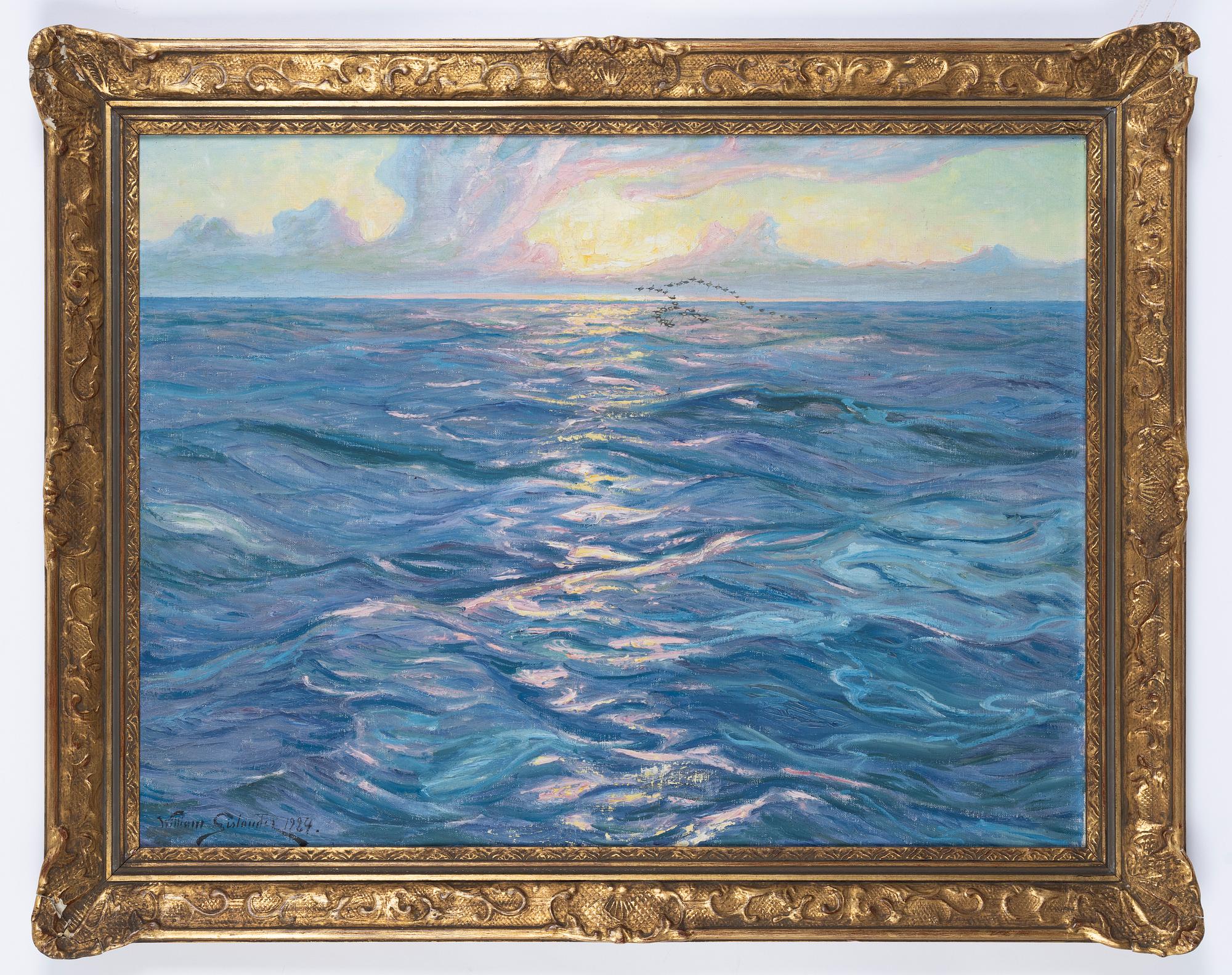 William Gislander, Sträckande fåglar.