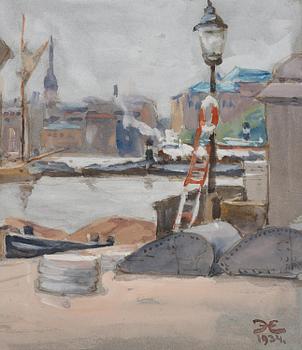 Prins Eugen, "Från Strandvägen" ("Vue de Stockholm").