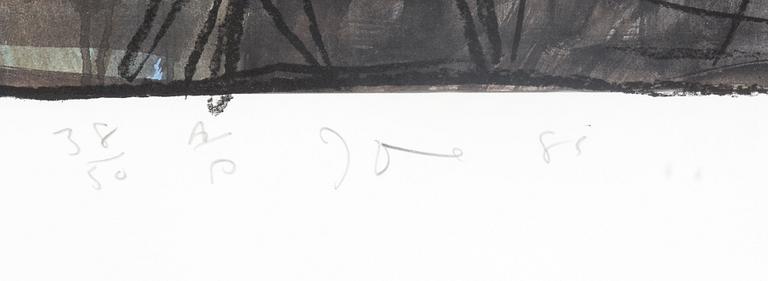 JIM DINE, litograph, signed, numered 38/50 AP.