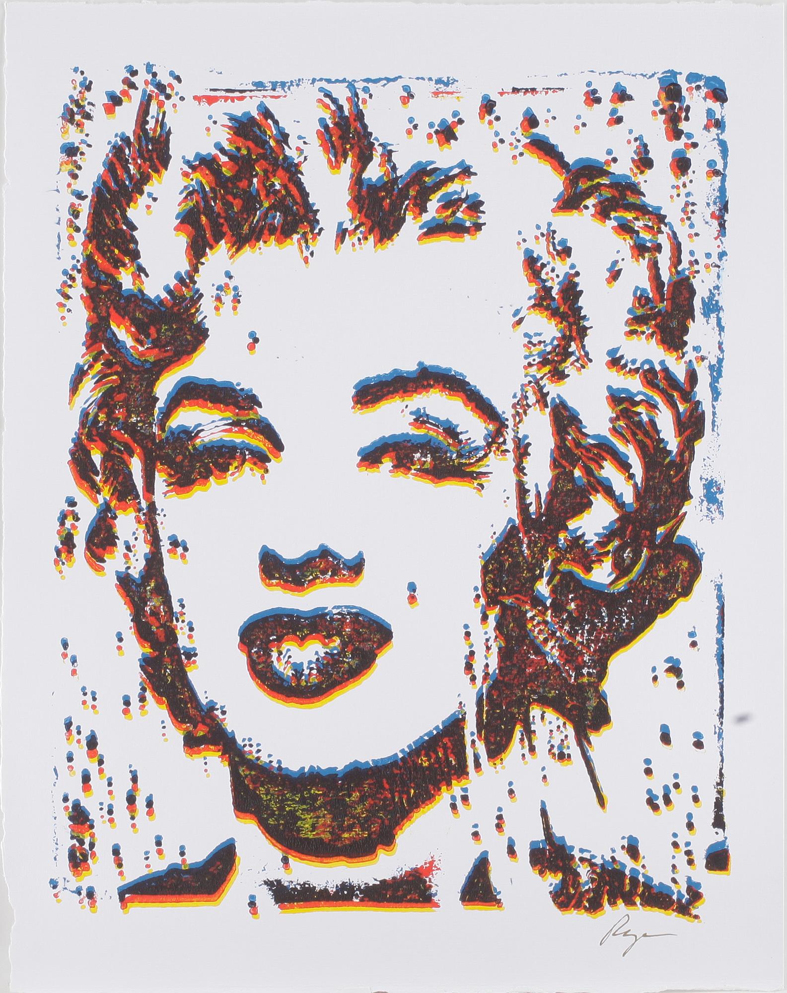 RICHARD RYAN, 7 st, färgseriegrafier i mapp, signerade.