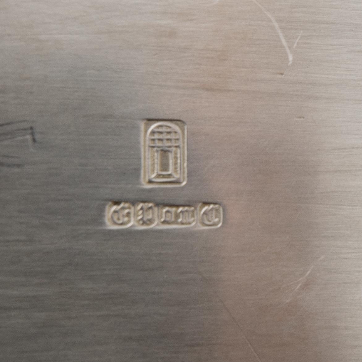 Tray in Rococo style, silver-plated, mid-20th century.