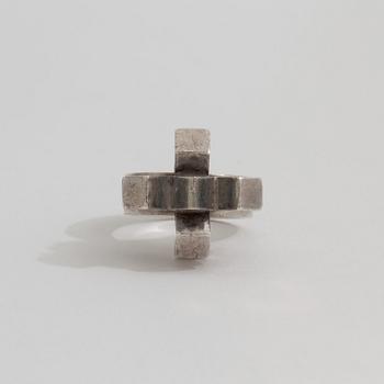 A ring by Cecilia Johansson, Göteborg, 1971.