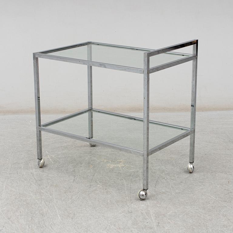 SERVING TROLLEY, second half of the 20th century.