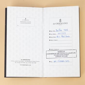 De Grisogono, Doppio Tre, "Reversible Case", ca 2005.