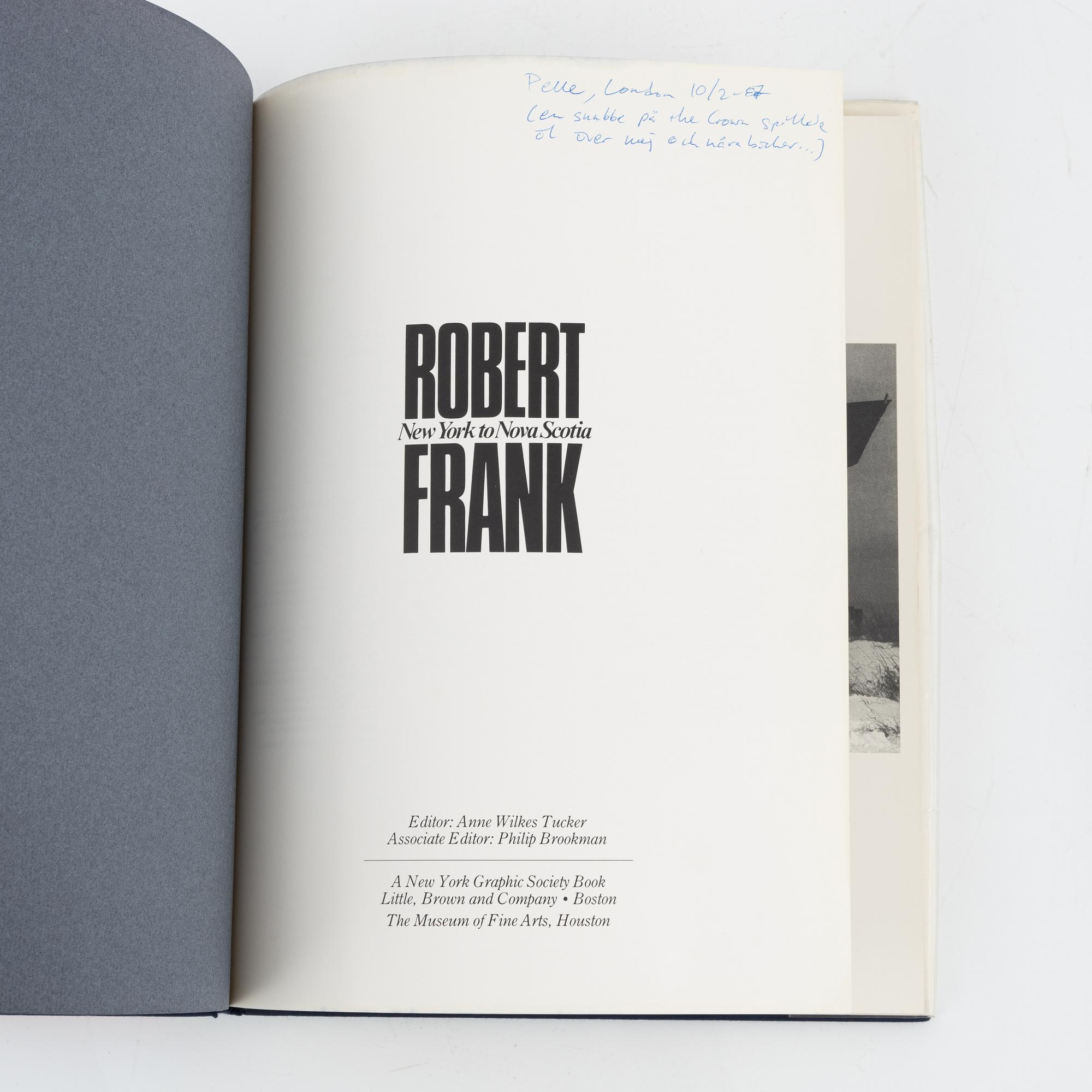 Robert Frank, 4 books.
