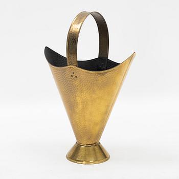 A brass umbrella stand, Belgium, first half of thw 20th Century.