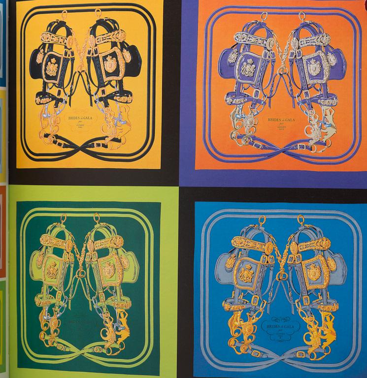 SCARF SAMT BOK, "Les Jardeniers Du Roy", Hermès.