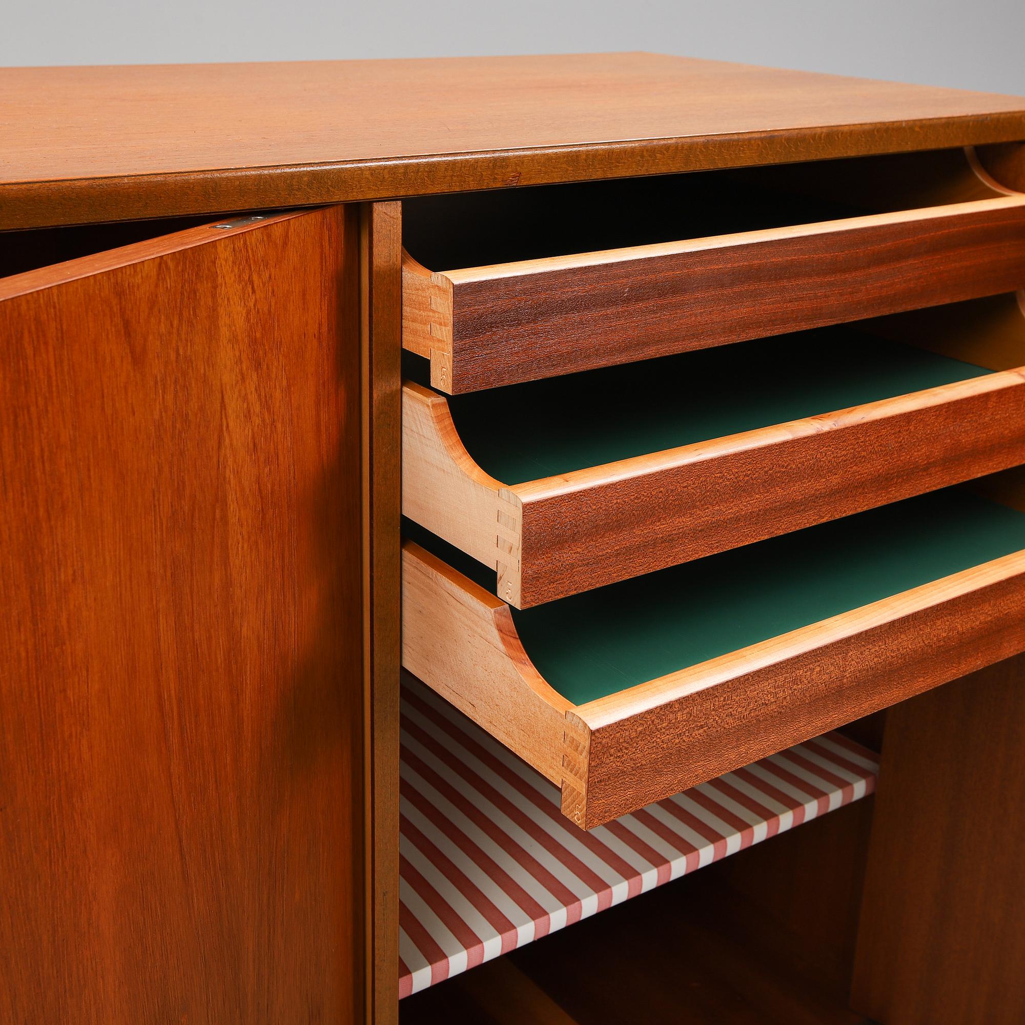 A Swedish 1950's-60's sideboard.